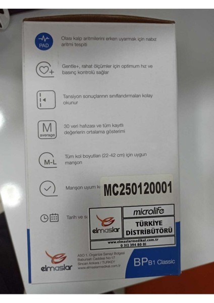 Bp B1 Classic Tansiyon Aleti fiyatları