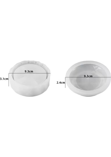 Silikon Kalıp Beton Kalp Kapaklı Çiçek Saksıları Sukulent Saksılar ve Mumluk Kalıbı modelleri