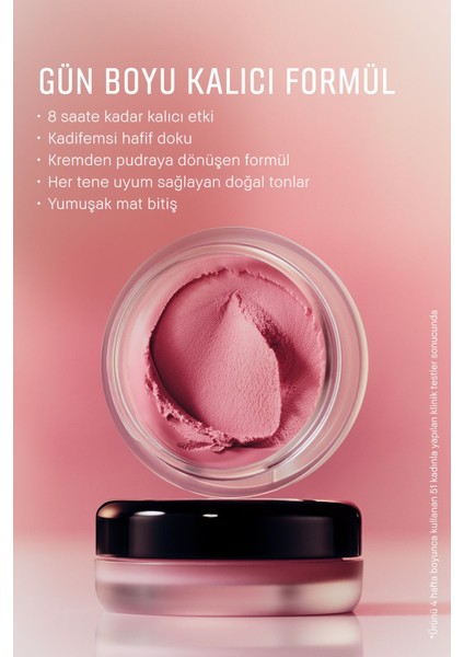 Pot Rouge Velvet Matte - Çok Amaçlı Mat Bitişli Krem Allık & Ruj - Rose Garden modelleri