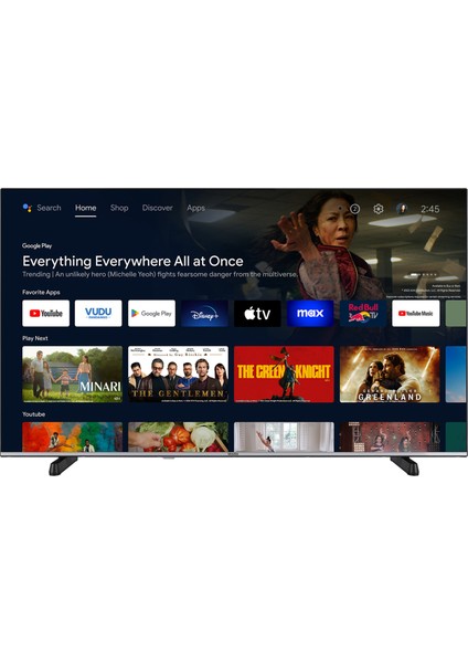 65UA9540 164 cm 4K UHD Android Smart HDR10 Uydulu Wifi Bluetooth LED Tv