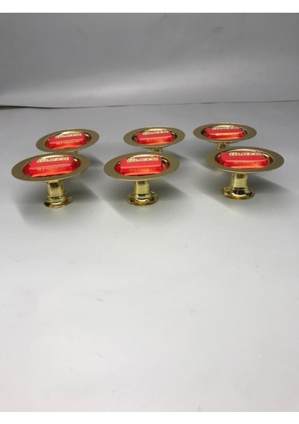 Elite Gold Kahve Yanı Lokumluk,makaronluk,şekerlik,sunum,kahve,ikramlık,damat Kahve Sunum 1 Adet