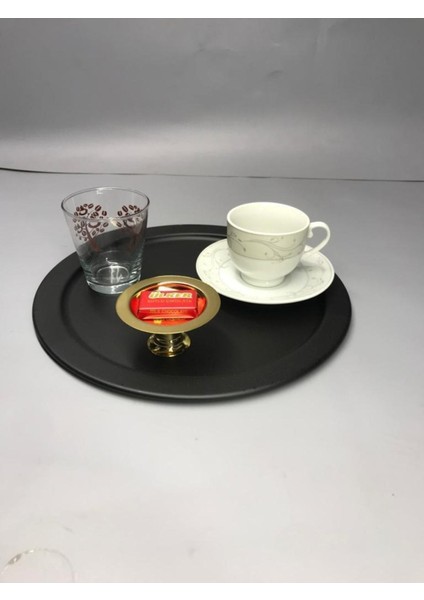 Elite Gold Kahve Yanı Lokumluk,makaronluk,şekerlik,sunum,kahve,ikramlık,damat Kahve Sunum 1 Adet fiyatları