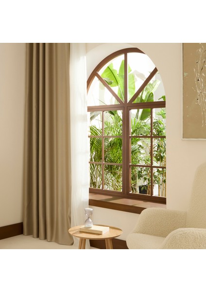 Harper Star Blackout Koyu Taş Perde 150x270 cm fiyatları