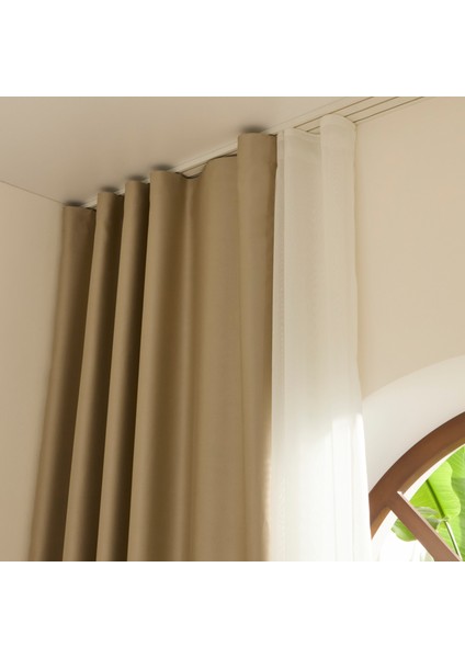 Harper Star Blackout Koyu Taş Perde 150x270 cm fırsatları
