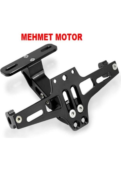 Motosiklet Katlanır Plakalık Full Cnc Sinyal Bağlantılı