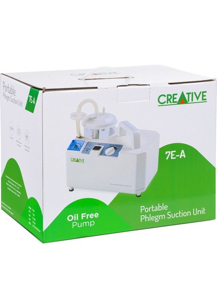 Elektrikli aspiratör cihazı, 18 L/dk akış, 1000 ml kavanoz kapasitesi