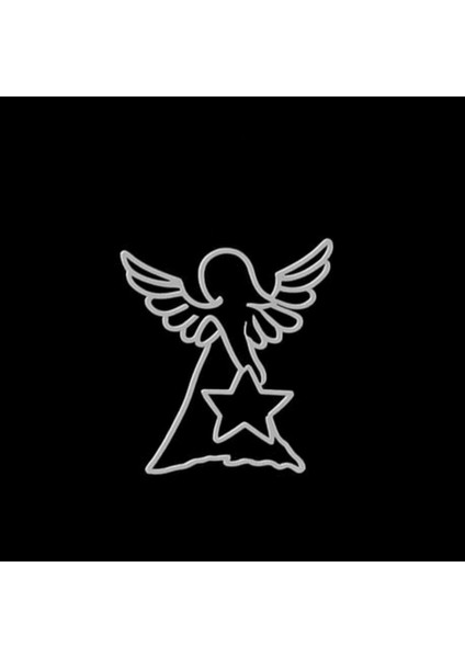 925 Ayar gümüş kolye melek SM5986