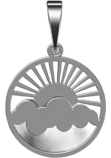 925 Ayar gümüş kolye bulut SM5939 fiyatları