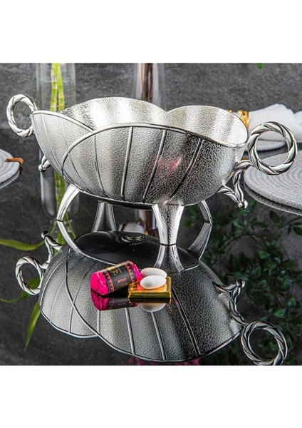 Elite Ayaklı Gondol Şekerlik Çikolatalık 28X13 cm 1 Adet