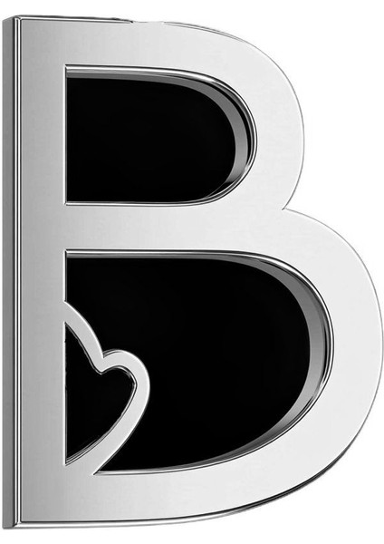 925 Ayar Gümüş Kolye Harf B SM6008 fiyatları