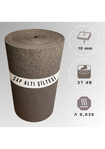 10MM Şap Altı Şiltesi Polyester Elyaf Keçe