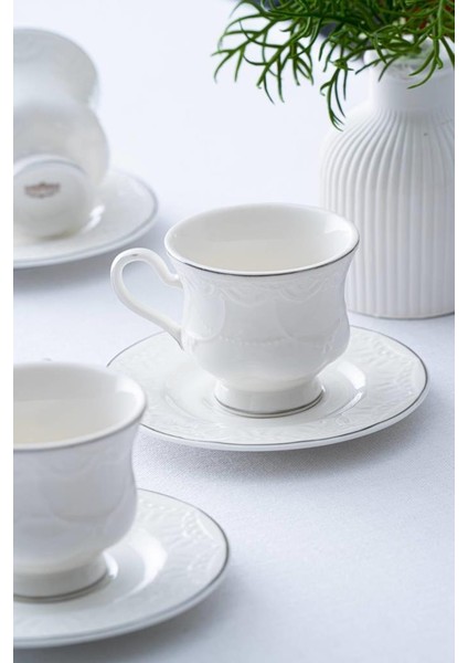 Veronica Silver 6 Kişilik Kahve Fincan Takımı SYT-06060