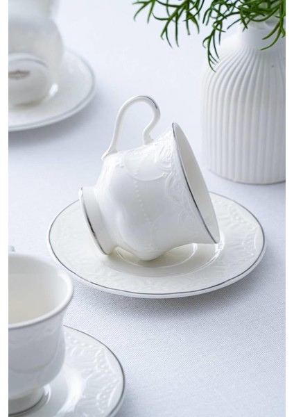 Veronica Silver 6 Kişilik Kahve Fincan Takımı SYT-06060 fiyatları