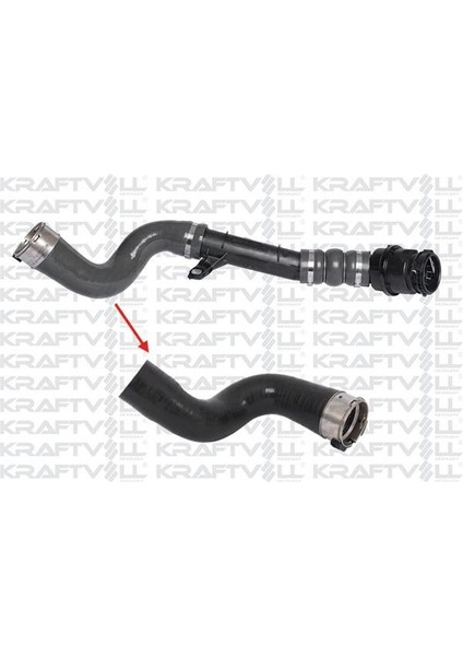 Turbo Hortumu Buyuk Plastık Parca Harıc Dacıa Logan Iı / Sandero Iı / Dokker / Lodgy / Duster 1.5 Dc
