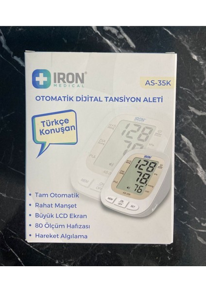 Türkçe Konuşan Dijital Tansiyon Aleti