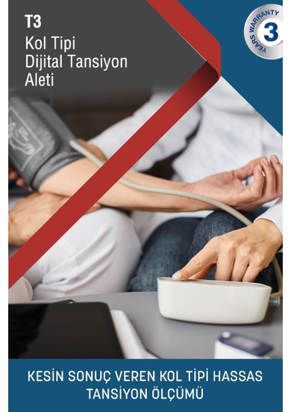 T3 Kol Tipi Dijital Tansiyon Aleti modelleri