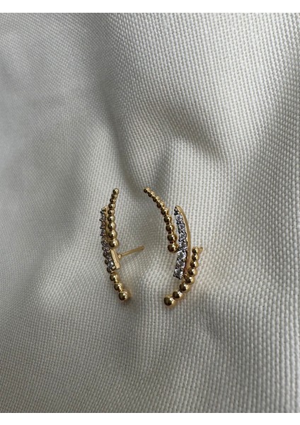 Özel Tasarım Taşlı Küpe modelleri