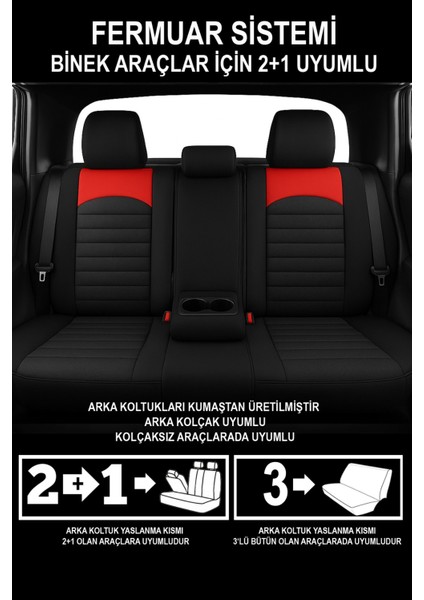 Formentor Tay Tüyü Üniversal Oto Koltuk Kılıfı - 5 Koltuk Tam Set indirimleri