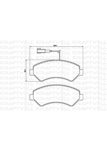 Ön Fren Balatası Ducato Iıı Boxer Iıı Jumper Iıı 2.2hdı 3.0hdı 16Q / 20Q 06> Karsan Jest 14>