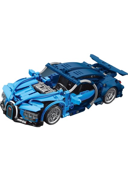 Puzzle Spor Araba Yapı Taşı Oyuncakları Bumerang Araba Monte Edilmiş Model (Yurt Dışından)