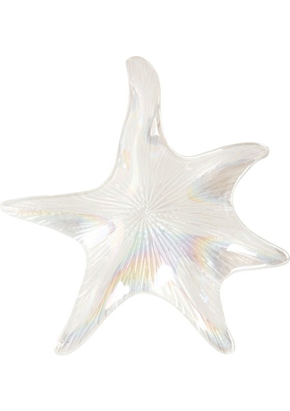 Elite Starfısh Dekotatif Tabak Beyaz 25 cm 1 Adet