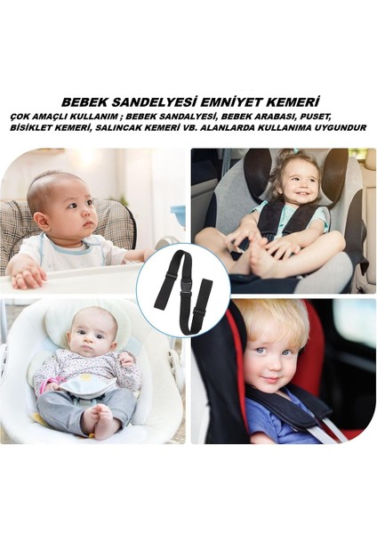 Elite Bebek/çocuk 2 Nokta Emniyet Kemeri, Mama Sandalyesi Kayışı, Bebek Arabası Emniyet Kemeri 1 Adet fiyatları
