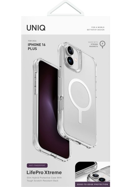 Iphone 16 Plus Uyumlu Kılıf Lifepro Xtreme Serisi Anti-Fingerprint / Magsafe Özellikli (Magclick™) indirimleri