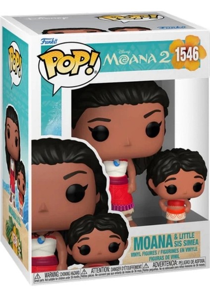 Nessiworld Funko Pop Disney: Moana 2 Moana & Simea