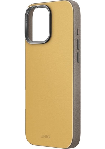 Iphone 16 Pro Max Uyumlu Kılıf Lyden Ds Dual Tone Vegan Deri Kaplama Magsafe Özellikli (Magclick™)