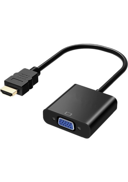 HDMI To VGA Çevirici Adaptör Ses Çıkışsız (5131)