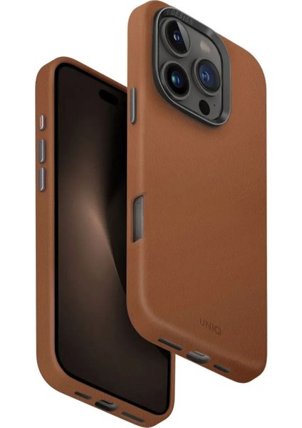 Iphone 16 Pro Max Kılıf Lyden Serisi Deri Kaplama Magsafe Özellikli (Magclick™) Premium Kılıf