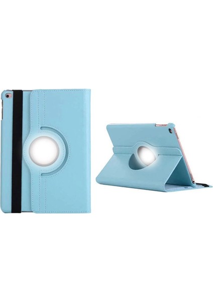 Apple Ipad 5. 6. Nesil 2017 2018 9.7" Inc Tablet Standlı 360° Dönebilen Deri Kılıf Leather Case