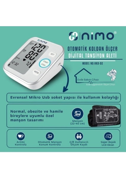 Med Dijital Koldan Tansiyon Ölçer B 22 (Yeni Model) modelleri