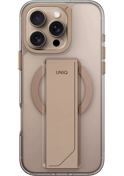 Iphone 16 Pro Max Kılıf Heldro Max Serisi Magsafe Özellikli (Magclick™) Tutma Bandı (Flexgrip™)