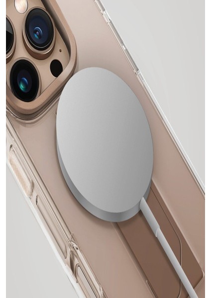 Iphone 16 Pro Max Kılıf Heldro Max Serisi Magsafe Özellikli (Magclick™) Tutma Bandı (Flexgrip™)