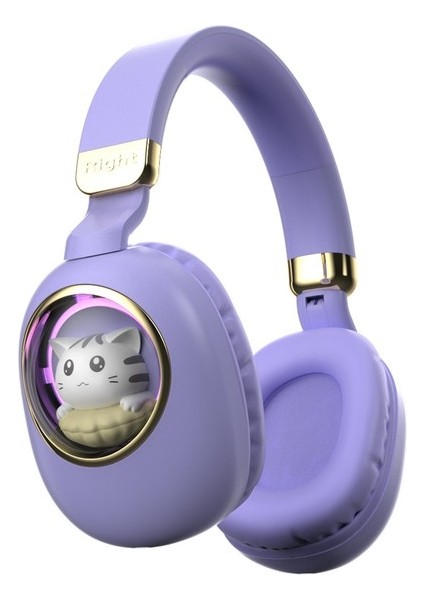 Karikatür Pet Kablosuz Rekabet Bluetooth Kulaklık Kulak Içi Kulaklık (Yurt Dışından)
