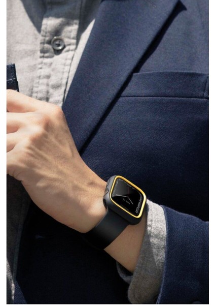 Apple Watch 41MM Kasa Koruyucu Moduo Serisi Değiştirilebilir 2'li Çerçeve indirimleri