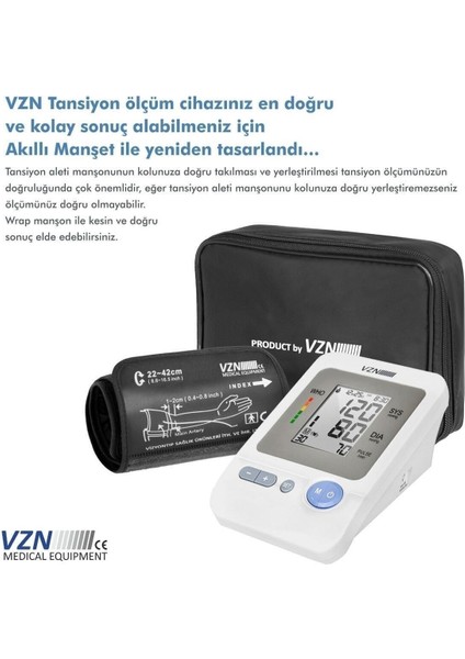 Dijital Koldan Konuşan Tansiyon Aleti DBP-1334 Pilli Bilek