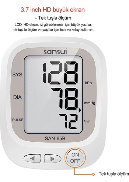 Dijital Ekranlı Hafızalı Koldan Ölçer Tansiyon Cihazı fırsatları
