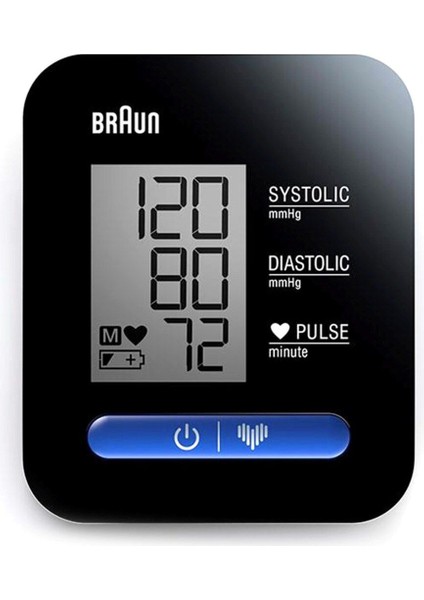 BUA5000 Siyah Üst Kol Tansiyon Ölçer