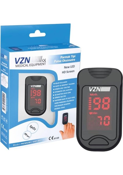 SHO-3001 Parmak Tipi Pulse Oksimetre Saturasyon