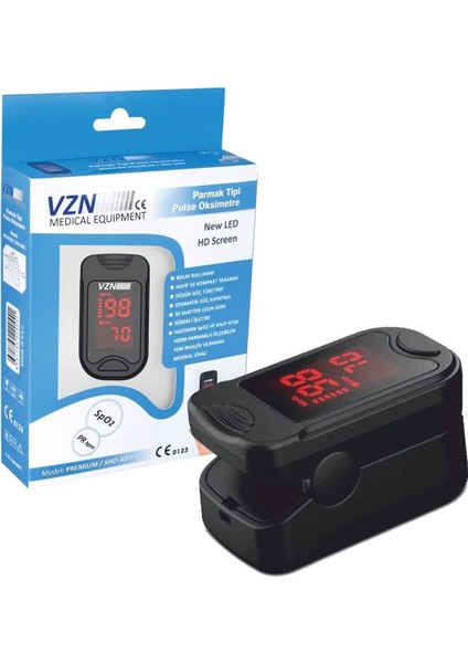 SHO-3001 Parmak Tipi Pulse Oksimetre Saturasyon