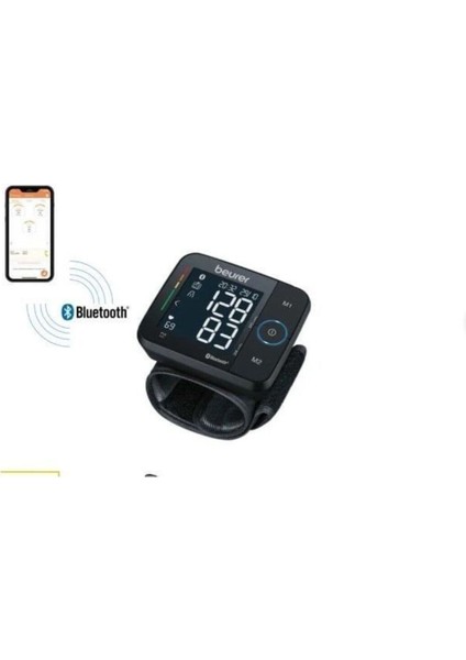 Bc 54 Bluetooth Bağlantılı Tam Otomatik Bilekten Ölçen Tansiyon Aleti