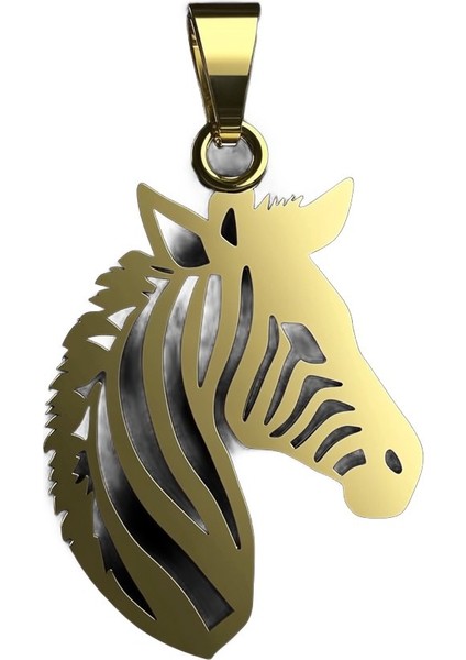 8 Ayar Altın Kolye Ucu Zebra GM5825 1 gr
