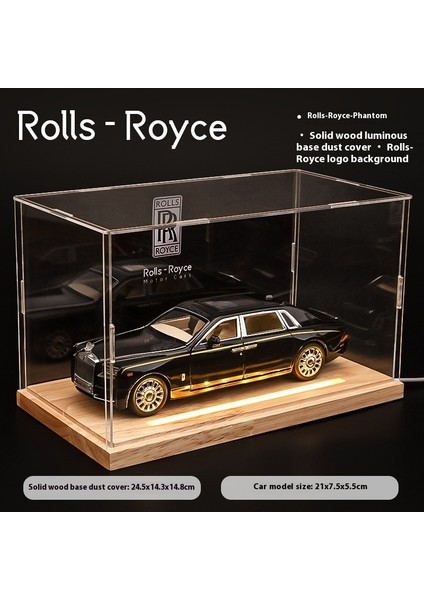 Rolls Royce Alaşımlı Simülasyon Araba Modeli Süs Eşyaları Oyuncak Koleksiyon (Yurt Dışından)