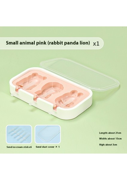 Dondurma Kalıbı Ev Gıda Sınıfı Yumuşak Silikon Ev Yapımı Popsicle Çubuk Modeli (Yurt Dışından)