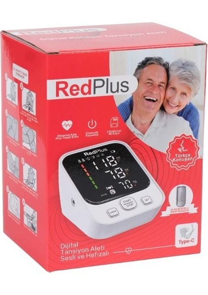 Koldan Ölçer Tam Otomatik Türkçe Konuşan Tansiyon Aleti