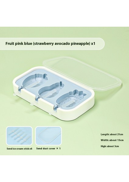 Dondurma Kalıbı Ev Gıda Sınıfı Yumuşak Silikon Ev Yapımı Popsicle Çubuk Modeli (Yurt Dışından)