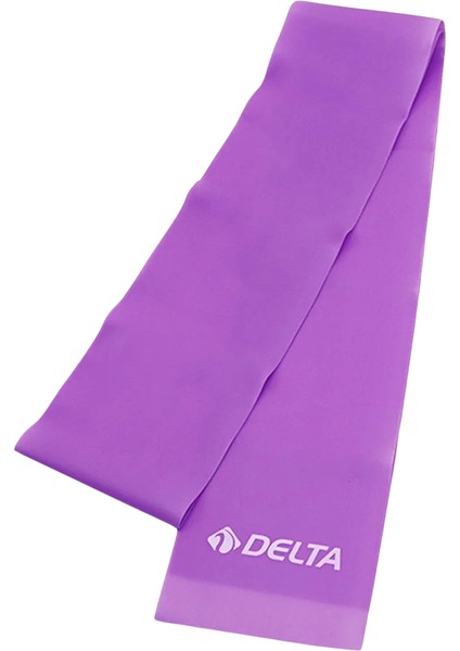 120X7,5 Hafif Lila Pilates Bandı
