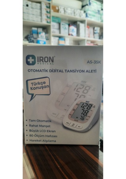 Pilli Dijital Tansiyon Aleti AS-35K Dijital Kol modelleri